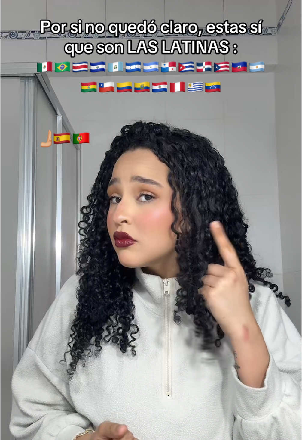 Yo sé que su mayor sueño era ser como nosotras 🤣😘 #latam #latinas #latinoamerica #paratii #latina #latinos #viral #brasil #lalalatina #lalalatinas 