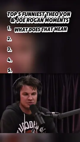Funniest Theo Von And Joe Rogan Moments 😂 #top5 #theovon #theovonmoments #joeroganpodcast #joerogan #fyp #trending 