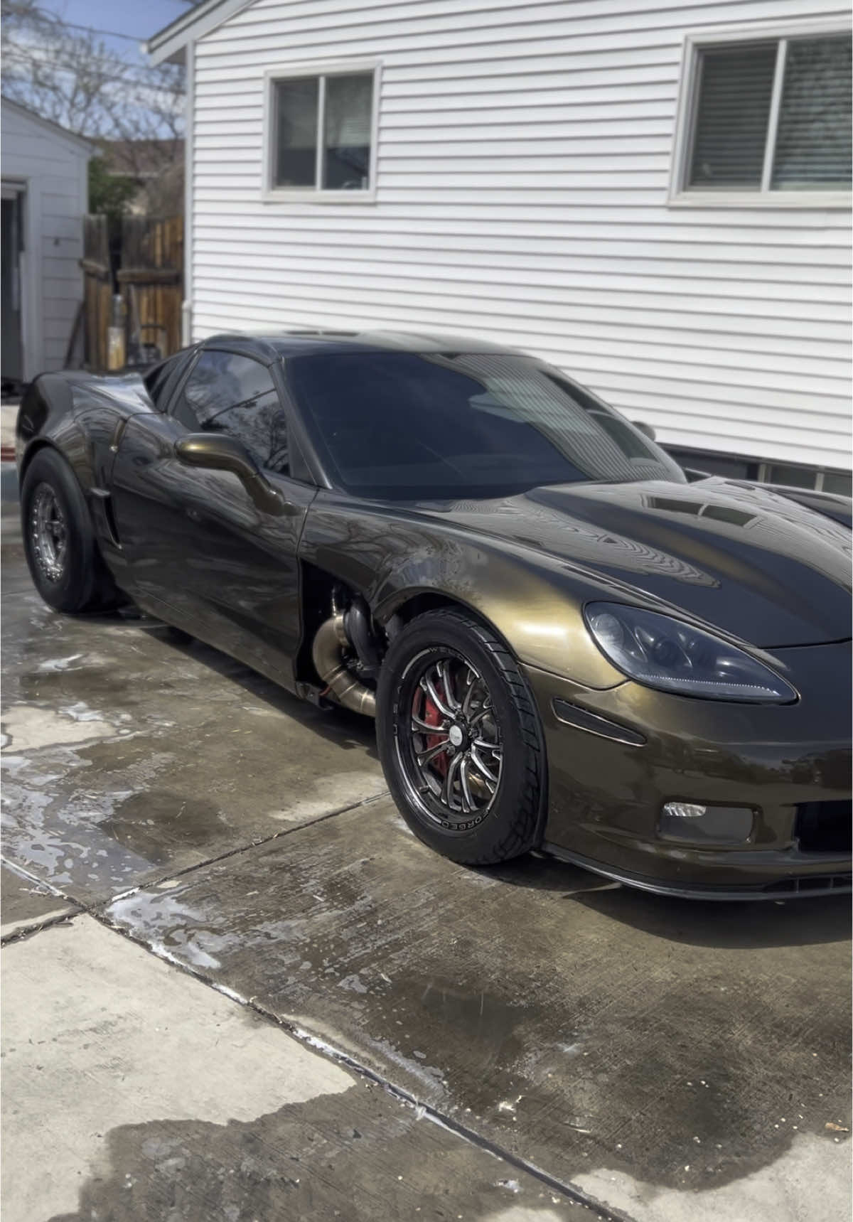 80 rolls only 🫡  #TwinTurboCorvette #C6 