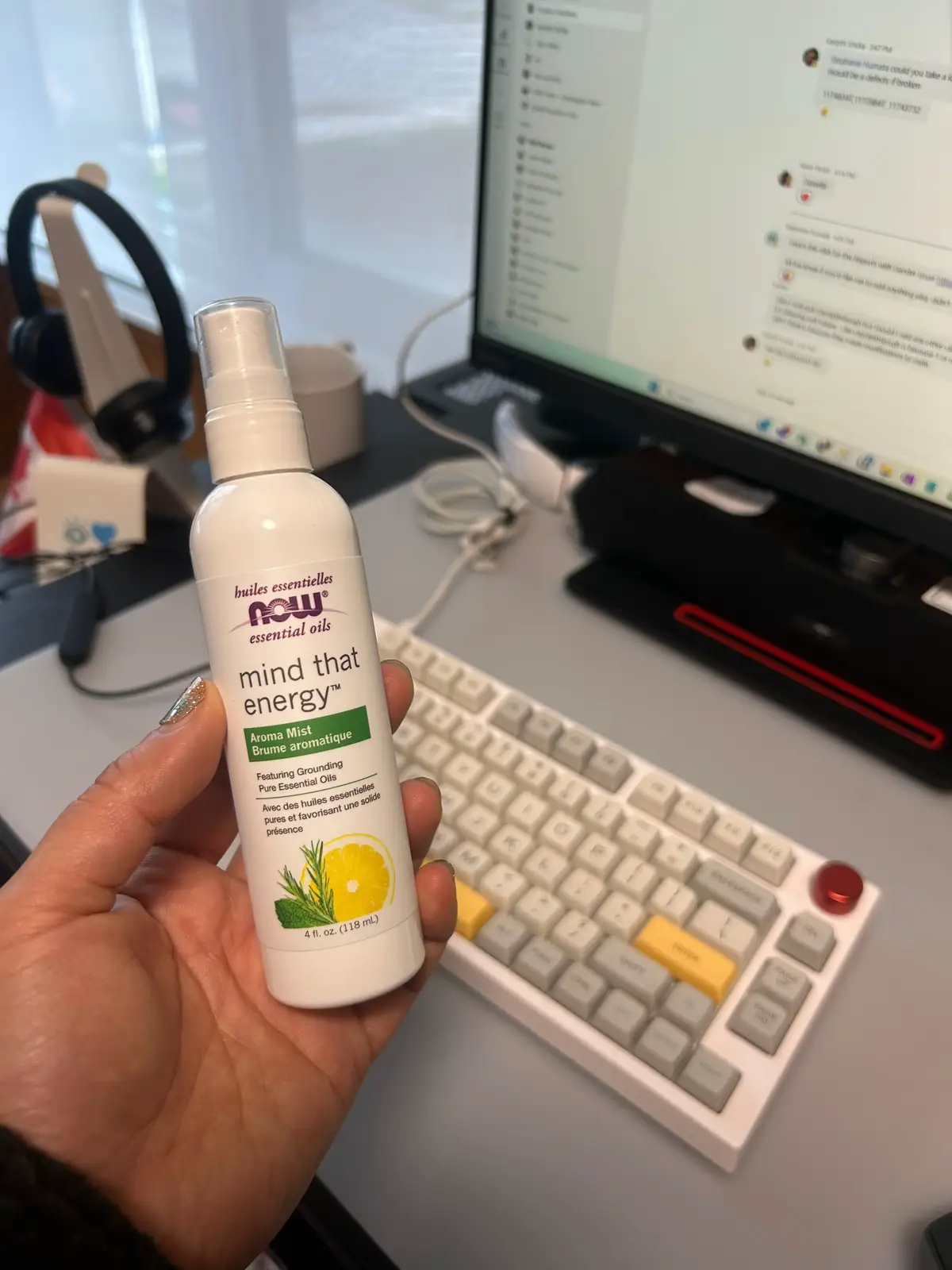 I got this Energizing Aroma Mist from @nowfoodscanada and @Butterly for free in exchange for my honest opinion. I love the lemon and mint, it smells great! I like to spray it on my hands and inhale deeply, or spray it in the air. It gives me an energizing boost. I like to use it to help me get out of bed in the morning, or as an afternoon pick me up. It’s like diffusing essential oils but instantly with a quick mist! #nowfoods #nowessentialoils #nowaromatherapy #aromamist #aromatherapy #mist #lemonessentialoil #mintessentialoil #lemonmint #essentialoils #essentialoiltherapy #essentialoiltherapy