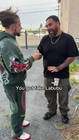 You got fake Labubu @Sausyyyy1 @Big Tone #labubu 