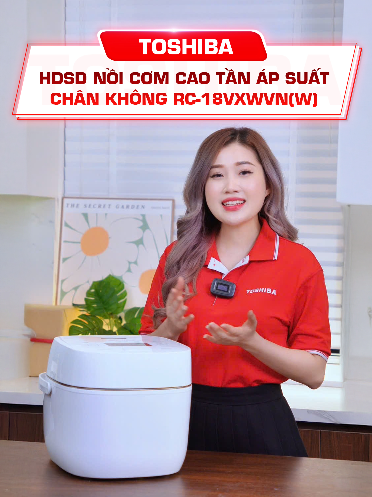Hướng dẫn sử dụng Nồi cơm cao tần áp suất chân không RC-18VXWVN(W) #toshiba #toshibavietnam #trending #giga #hoplongecommerce #noicomcaotan #noicomcaotanapsuatchankhong