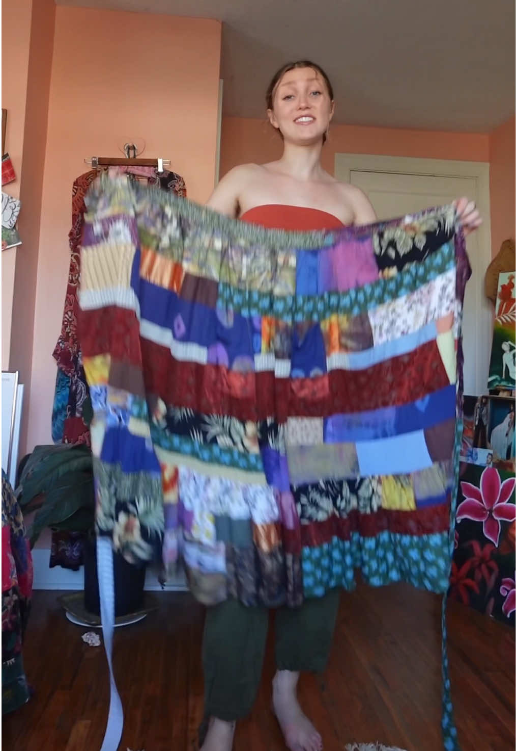 sassy & sustainable as always  #sustainablefashion #recycledfashion #recycled #EcoFriendly #scrappy #versatile #vacation #springbreak #summerstyle #fyp  