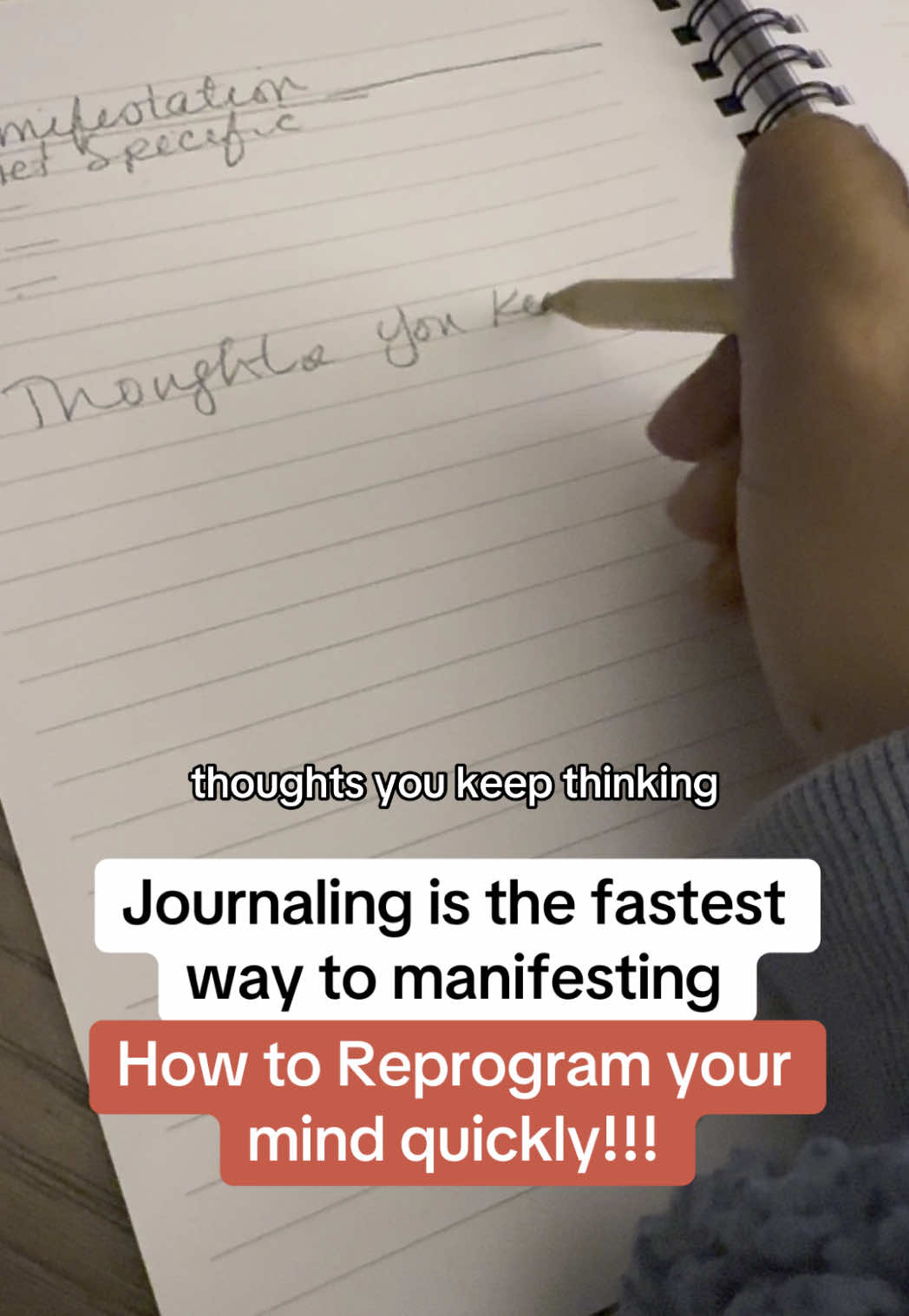 Proof that journaling can reprogram and rewire your brain faster than any other manifestation method In this example, I show how to journal to manifest a new job.  ➡️Follow for more, save for later, share with someone who needs this! 🔗Link in Bio for resources and services   #manifestation #lawofattraction #journaling #lawofassumption #journalingideas #journalideas 