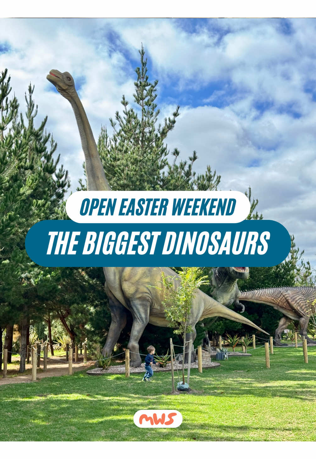 (Fully booked and at capacity / please visit outside of the school holidays)  @dinosaurworldsomerville is just an hour from Melbourne and packed with roaring animatronic dinosaurs (including the biggest in Australia), a free mini train ride, and all the Jurassic vibes. You can also add on indoor mini golf or fossil digging for just $8 — and trust me, your kids will know every dino by name. 📍 1385 Frankston-Flinders Rd, Somerville ⏰ 10am–4pm Fri-Sun and during school holidays and public holidays (10–3 Good Friday) 🎟️ $18 adults | $16 kids | $64 family pass | under 2s free 💸 Save 15% with Small Ideas 🫶🏼 kindly invited — but we’ve been coming for years! #melbournewithkids #dinosaurworld #easteractivitiesmelbourne #melbournefamilyfun #schoolholidayfun #daytripmelbourne #jurassicmelbourne