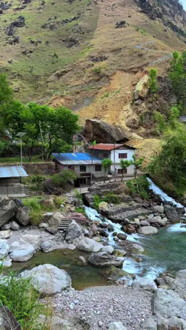 Burtibang 📍 #scenery #khola #nepal #beautiful #fyp #foryou