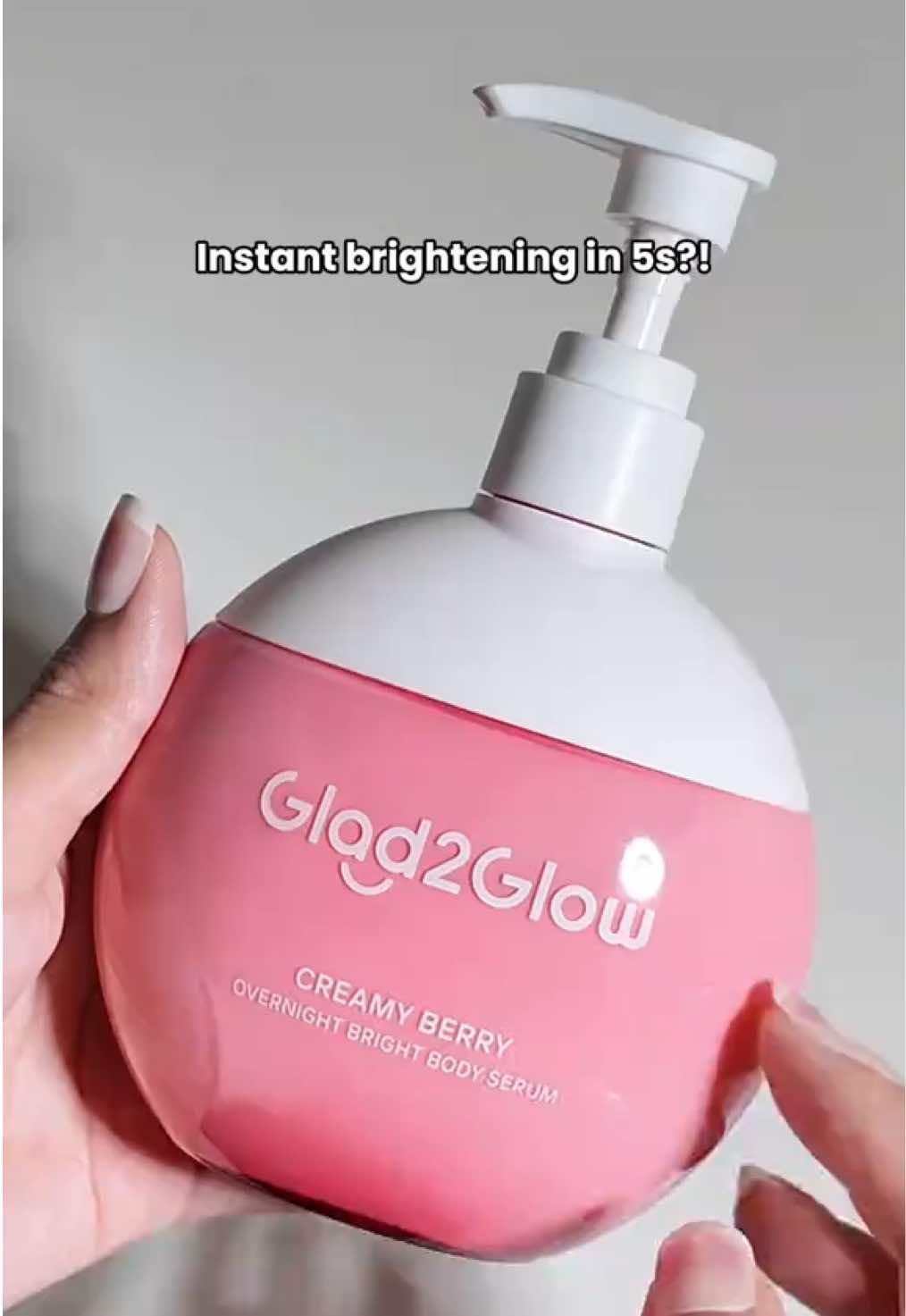 5 saat je dah boleh cerah!  #glad2glow #g2gbodylotion #glad2glow #g2g
