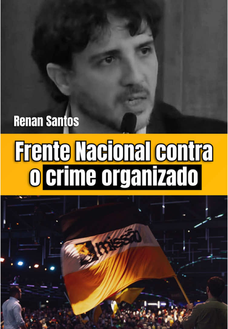 Discurso certeiro do Renan Santos #cortesmbl #frentecontraocrime #mbl #renansantos #discurso #crimeorganizado #facçãocriminosa #partidomissão 