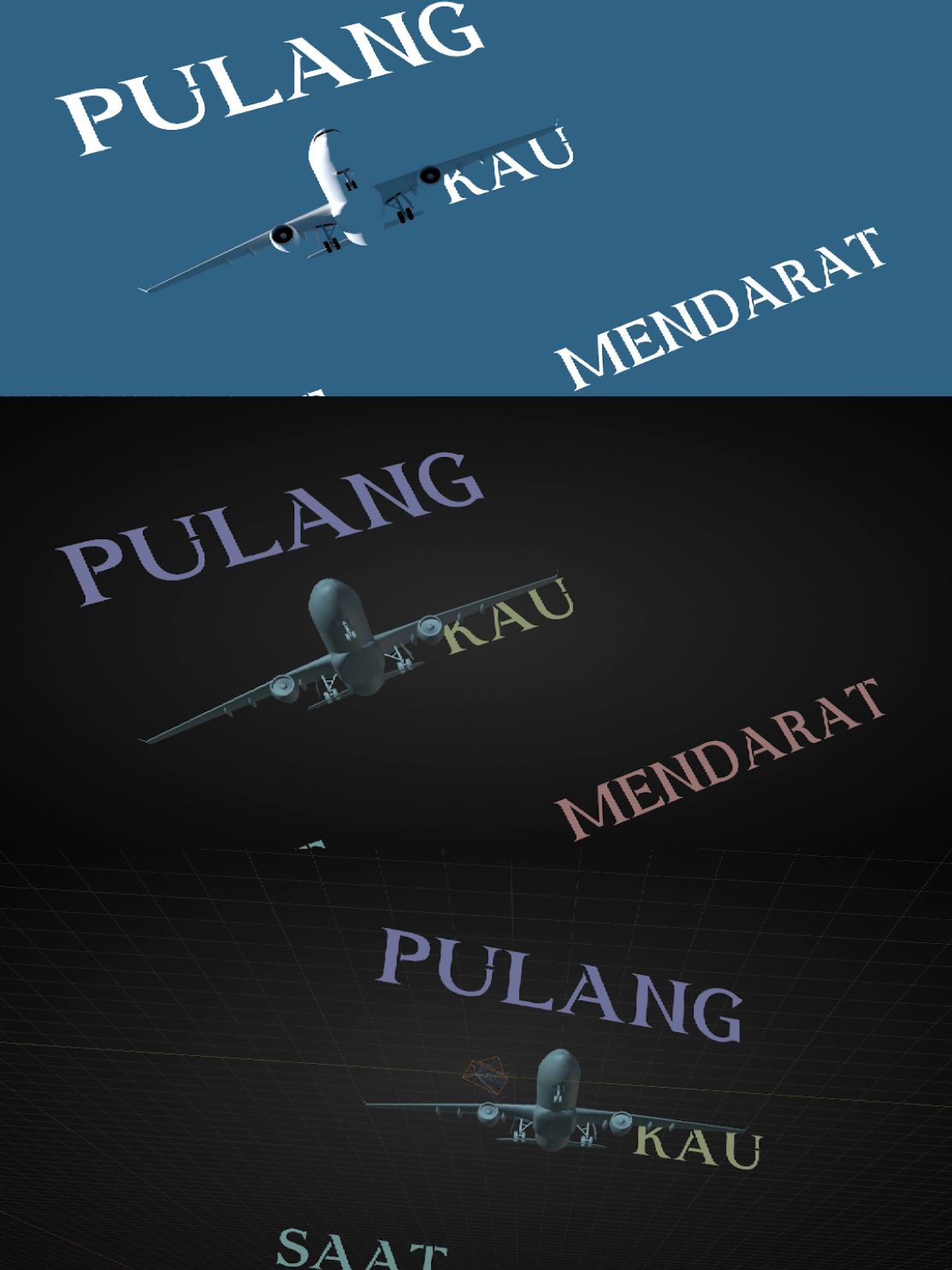 Bayangkan Jika Kita Tidak Menyerah | Typography BTS Song by : @bukanwordfangs  Inspired by : - Software : Blender || IGNORE // TAGS || #hindia #indonesia #jakarta #blender #blender3d #mographedit #motiongraphics #typography #animation #alightmotion #premierepro 