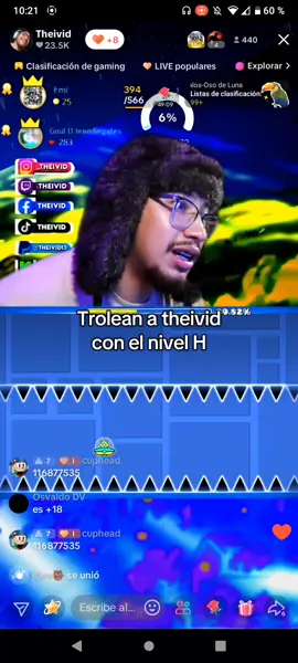#theivid #viral #clip #lives #geometrydash 