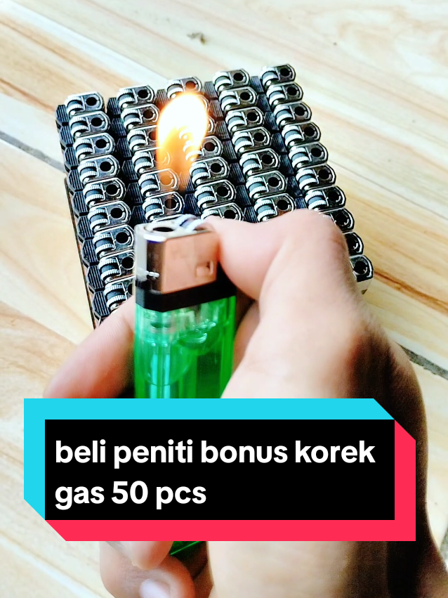 beli peniti bonus korek gas 50 pcs #korek50pcs #korekgas #korekmurah #korekapi #korek 