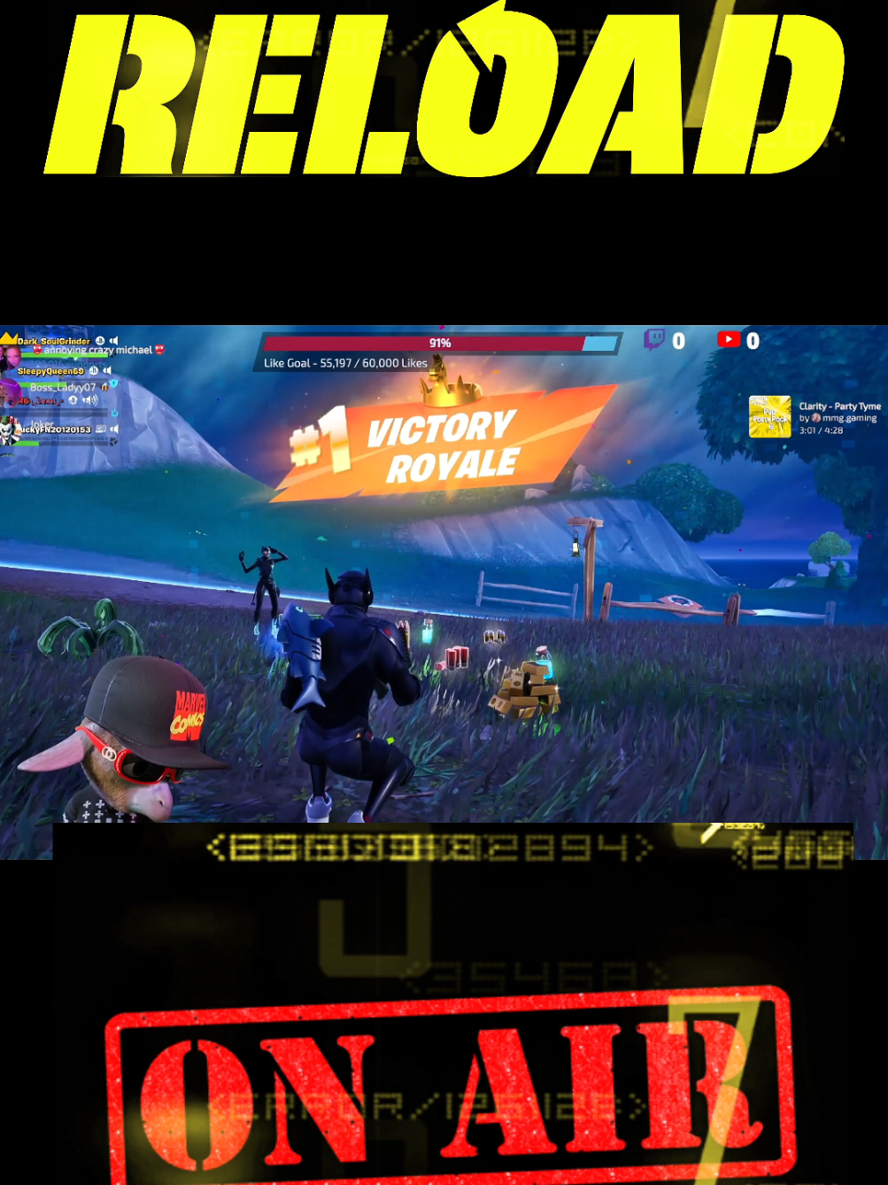 Goeiemorgen het is alweer woensdag!! #Fortnite #fortniteclips #reload #LIVE #lolgamingssquad #thelittlegoat 