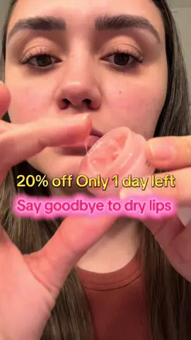 Must have lip mask for hydrated lip. There’s only 1 day left to get yours at 20% off!#creatorsearchinsights #lipmask #liphydration #lipproducts #nuskin 
