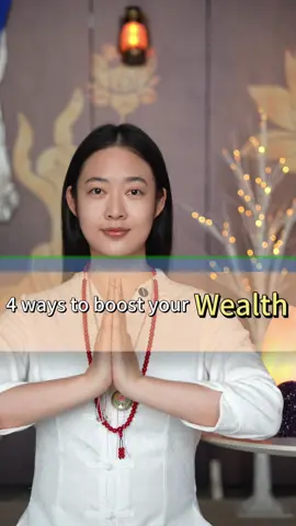 Four fengshui methods to help boost your financial luck 🍀 💰.  #fengshui #wealth #moneytips #fengshuitips 