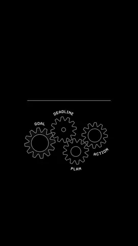 Proses menuju kesuksesan: Goal (Tujuan): Menentukan apa yang ingin dicapai. Deadline (Batas Waktu): Menentukan kapan target harus tercapai. Plan (Rencana): Menyusun langkah-langkah strategis untuk mencapainya. Action (Tindakan): Mengeksekusi rencana dengan konsisten. Semua roda ini saling terhubung jika salah satu tidak bergerak, maka proses menuju 
