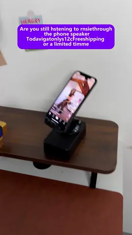 I live for this speaker charging dock 😁💃🏻 @YOYOWAY #ChargingDock #BluetoothSpeaker #USBChargingPort #cchargingport #BluetoothSpeaker #Music #Speaker #twowayspeaker 