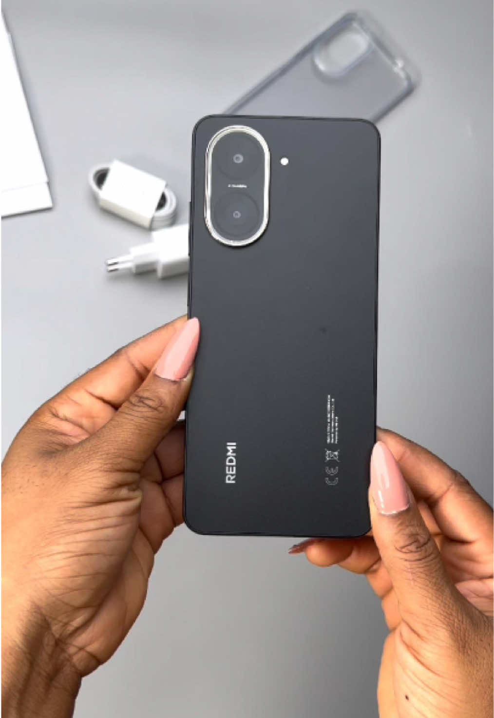 Redmi A5 Unboxing Price: ₦99,700 ($62) 3GB + 64GB 6.88“ LCD 720p  display Unisocx T7250 Side mounted fingerprint sensor  32mp rear + 8mp selfie  5200mAh , 15W  Android 15 Go edition  #techtokwithdee #redmiA5 #xiaomi #budgetphone #explore #fyp #unboxingvideo #asmr 