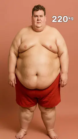 Incredible 210kg weight loss (AI) Want to lose weight 3x faster? Check out our bio! 🌈 #aitransformation #weightlosstransformation #weightloss #fyp