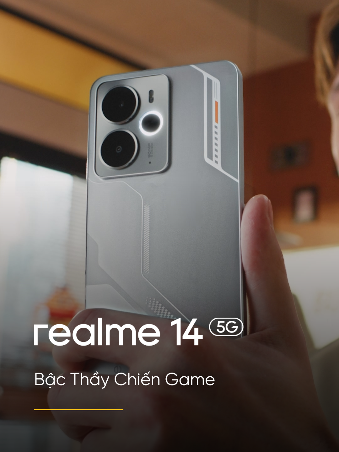Realme 14 5G – Bậc Thầy Chiến Game lộ diện! 🚀⚡ Chip Snapdragon 6 Gen 4 mạnh mẽ, thiết kế Mecha siêu ngầu, hệ thống làm mát Bionic và pin 6000mAh để bạn chơi game suốt ngày dài! 🔥🎮 Mọi thứ bạn cần, đều có ở đây! 💥 #realmeVN #realme14ChipSnap6Gen4ĐầuTiên #realme14GameMượtPinKhủng #realme14LựaChọnChoGame #BacThayChienGame #MechaDesign #LamMatBionic #PinTitan6000mAh