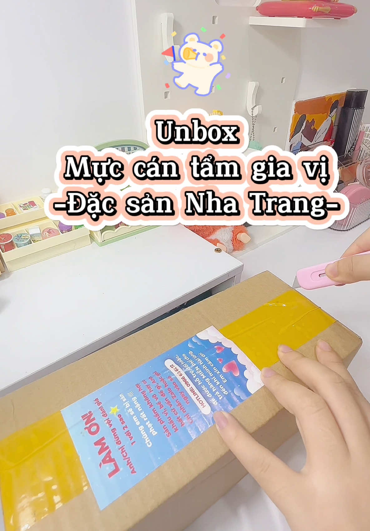 Mực cán tẩm gia vị#mực #đặcsản #nhatrang #unboxing #viral #xh #LearnOnTikTok #xh #tiktokviral #xhuongtiktok #fyp #ăncungtiktok #ănngon #ănvặt #halinhofficial 