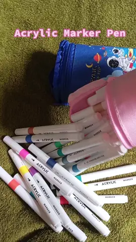 perfect pang gift sa mga anak nyo #acrylicmarkerpen #orhighlighter #foryourpage #fyp 
