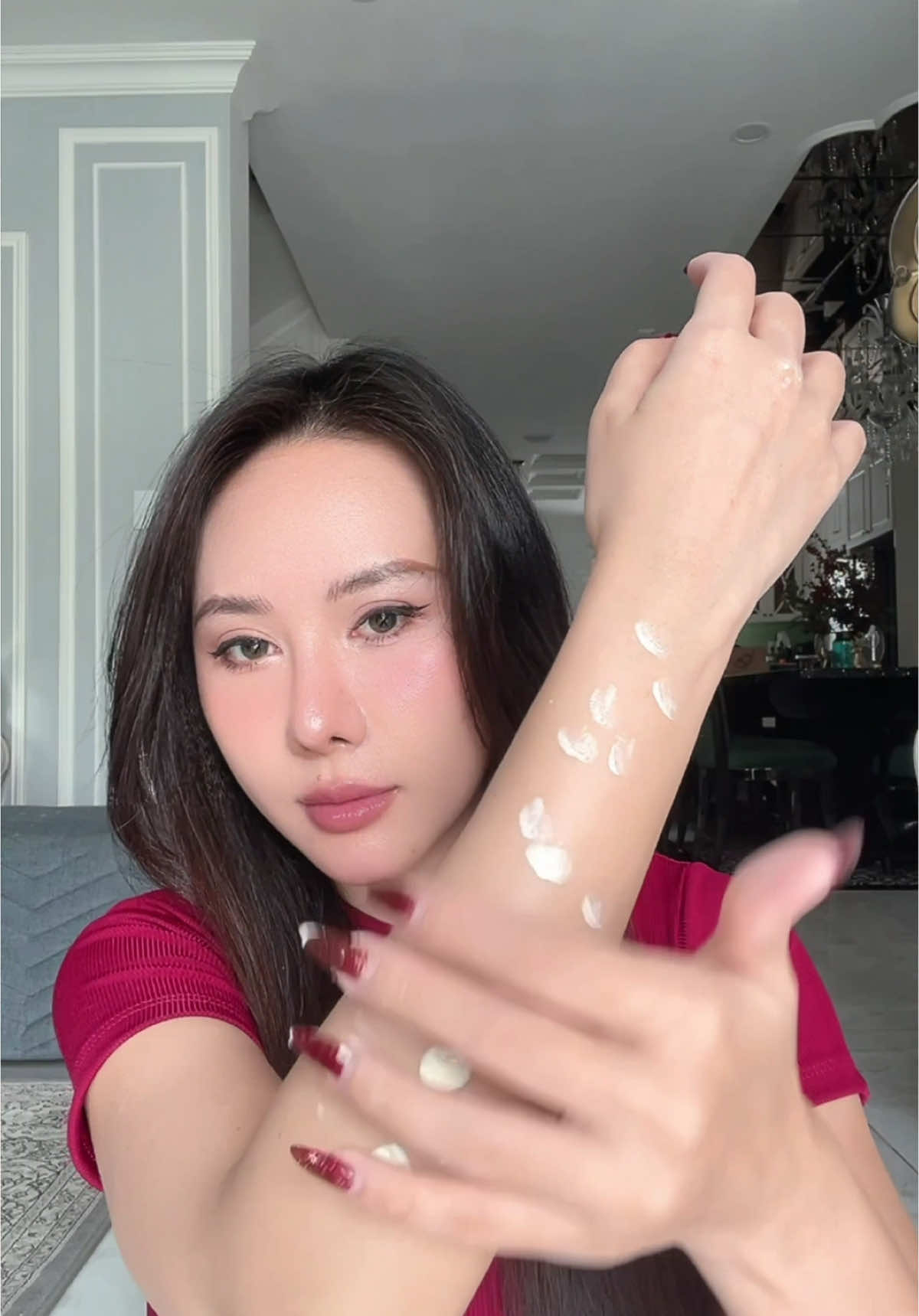 Đập hộp kem Body Saffron #BeNature #duongtrangda 