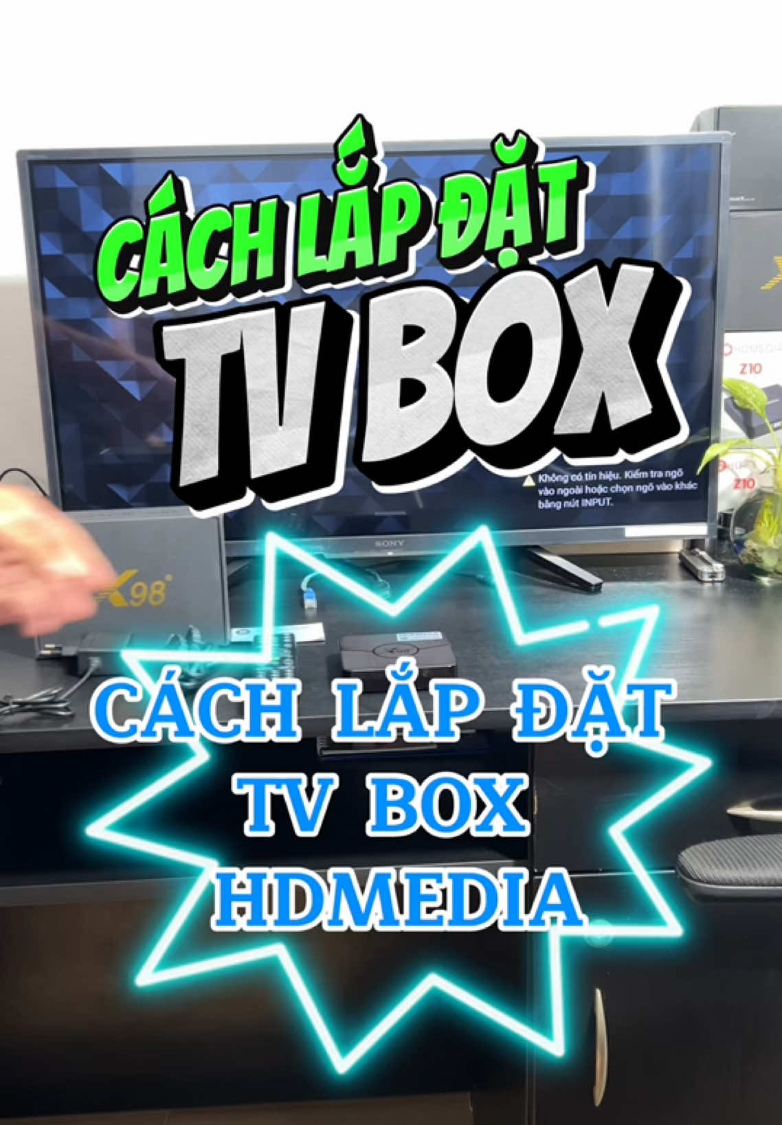 Cách Lắp Đặt TV Box Điều Khiển Giọng Nói 👉🏻 Biến TV Thường thành SMART TV 🔥 #tvbox #AndroidTVBox #tvbox4k #smartbox #hdmediabox 