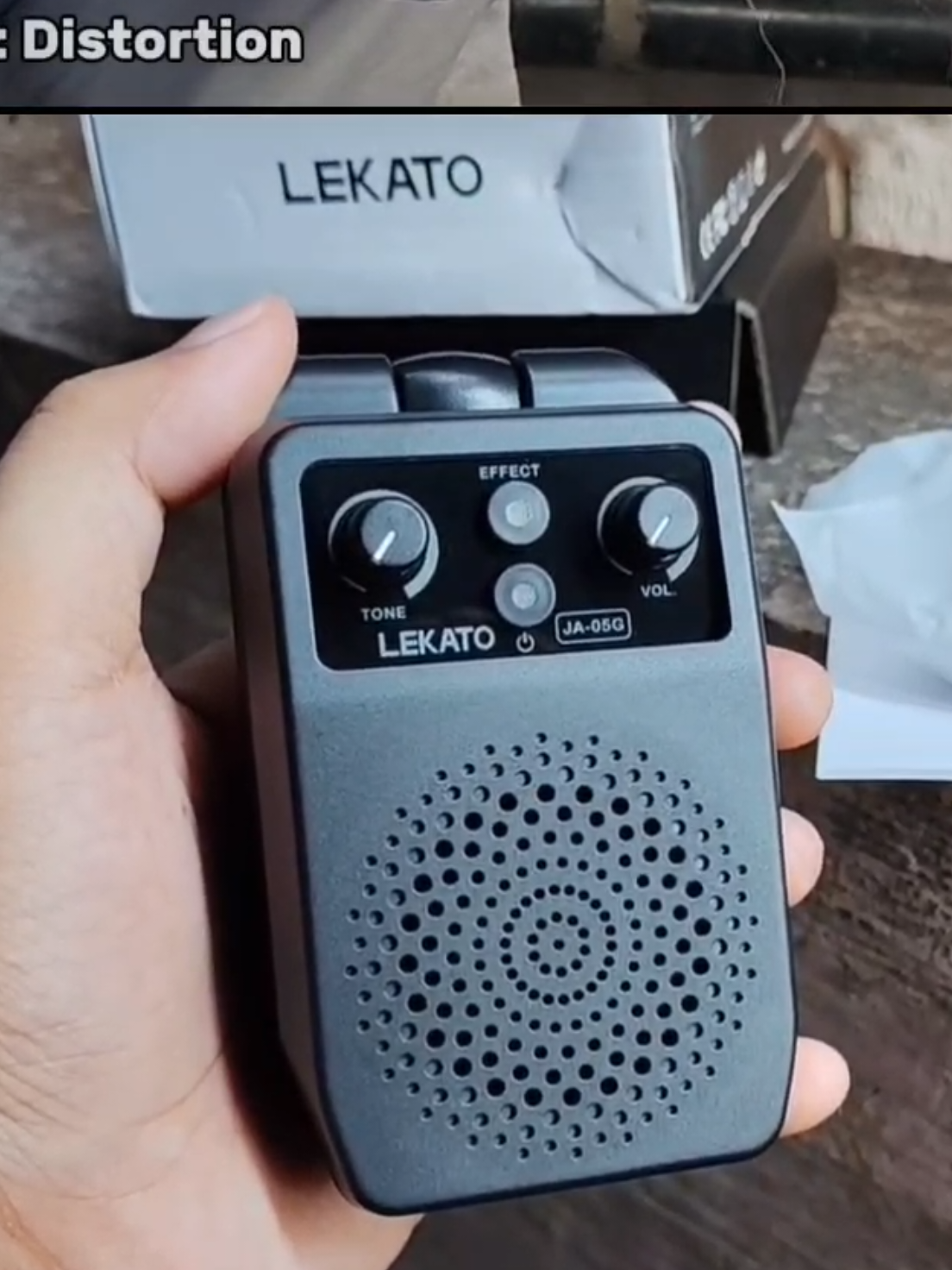 Lekato JA-05G Mini Guitar Amplifier #miniamplifier #guitar #lekato #fyp #tiktok 