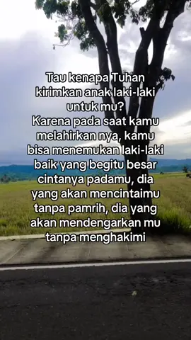 Jika tak ku temukan laki-laki baik, laki-laki tersebut akan terlahir dari rahimku.. #allahummabarik 