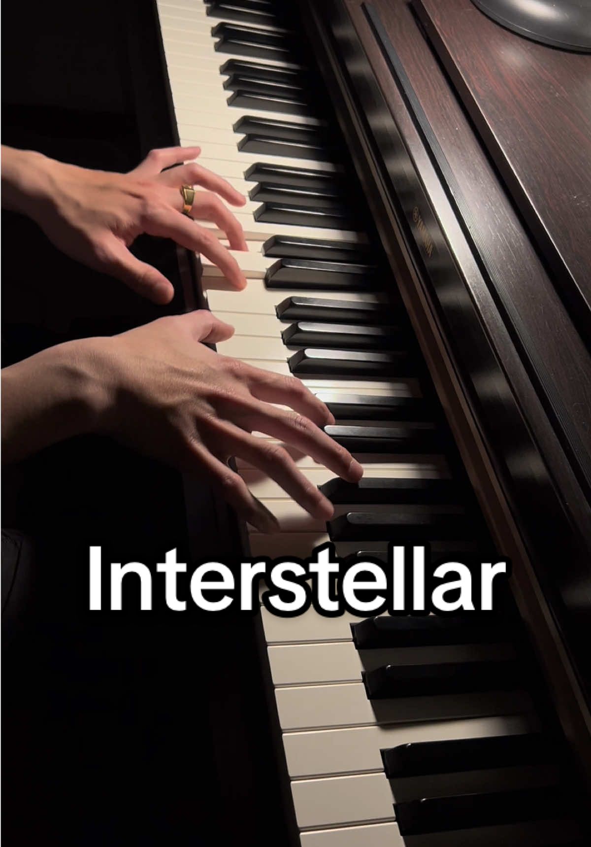 Interstellar  #interstellar #hanszimmer #piano #music #fyp