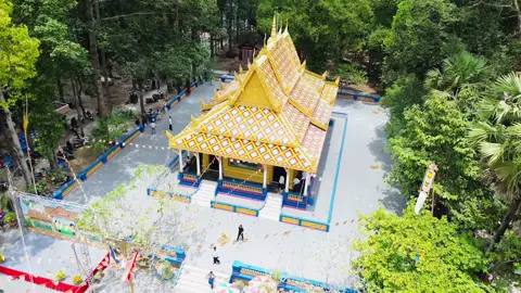 Chùa Dơi Wathserâytêchô – Mahatup (Sóc Trăng)  #flycam #mini3 #netdep #chuakhmer