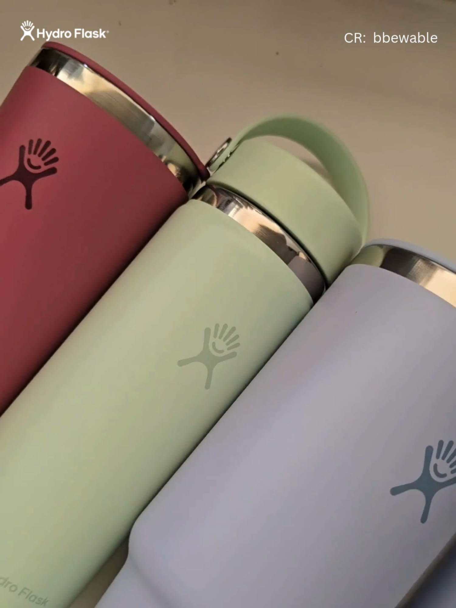 💧สามสีโทนใหม่จาก Hydro Flask New Collection 2025   🩷Reef🪸สีชมพูโทนเข้ม โดดเด่น เข้มข้น และน่าหลงใหล 💚Aloe 🍃 สีเขียวโทนอ่อนอมเทา โปร่งโล่ง ผ่อนคลาย สง่างามอย่างเป็นธรรมชาติ 🩵Surf 🌊สีฟ้าโทนอ่อนอมเทา นุ่มนวล ผ่อนคลาย มีสไตล์อย่างเป็นธรรมชาติ @bbewable #HydroFlaskThailand #HydroFlask #Heyletsgo #กระบอกน้ําเก็บอุณหภูมิ #trailseries #แก้วเก็บความเย็น #กระบอกน้ำสแตนเลส #กระบอกน้ำพรีเมียม #กระบอกน้ำออกกำลังกาย  #กระบอกน้ำเดินป่า #กระบอกน้ำสายแคมป์ #กระบอกน้ำสำหรับทำงาน #กระบอกน้ำ