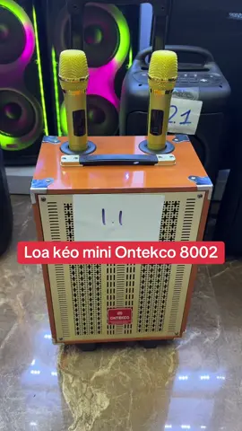Loa kéo mini ontekco 8002 siêu hót mn ơi 😍😍#xuhuong #loabluetooth #loakaraoke #loa #ontekco 