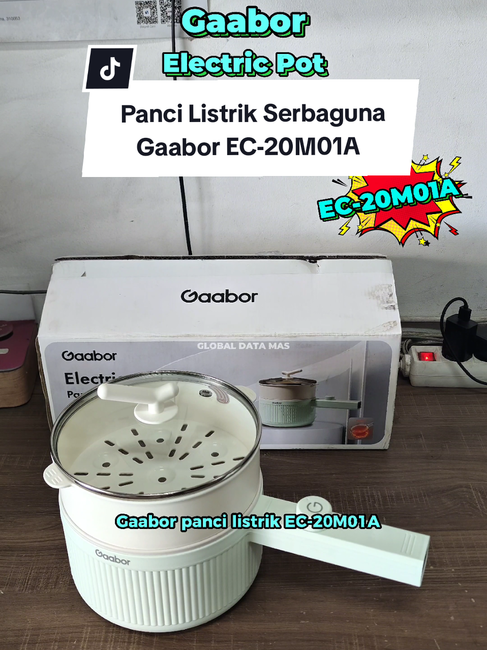 ‼️PANCI LISTRIK SERBAGUNA GAABOR EC-20M01A‼️ • • #pancilistrikserbaguna Gaabor EC-20M01A, cocok banget buat kalian yang tinggal di rantau, anak kost, bahkan travelling karena panci listrik serbaguna ini bisa masak jenis apapun, praktis bisa dimanapun. panci yang anti lengket dan mudah untuk dibersihkan 🤩🤩🤩 yuk order✨ #happyshopping   #promofebruari      #racuntiktok    #globaldatamas  #tokoelektronik    #ramadhansale  #lebaranekstrasale                #pancilistrikmultifungsi                                                                                        #pancilistrikmurah  #pancilistrikserbaguna     #gaabor                                                                                                                                                                                                                                                                      #viral  #palembang  #palembangviral  #sumateraselatan  #videoviral  #promosi  #palembangpromo  #fyp  #tiktok  #tiktokindonesia  #instagram  #reels  #reelsinstagram