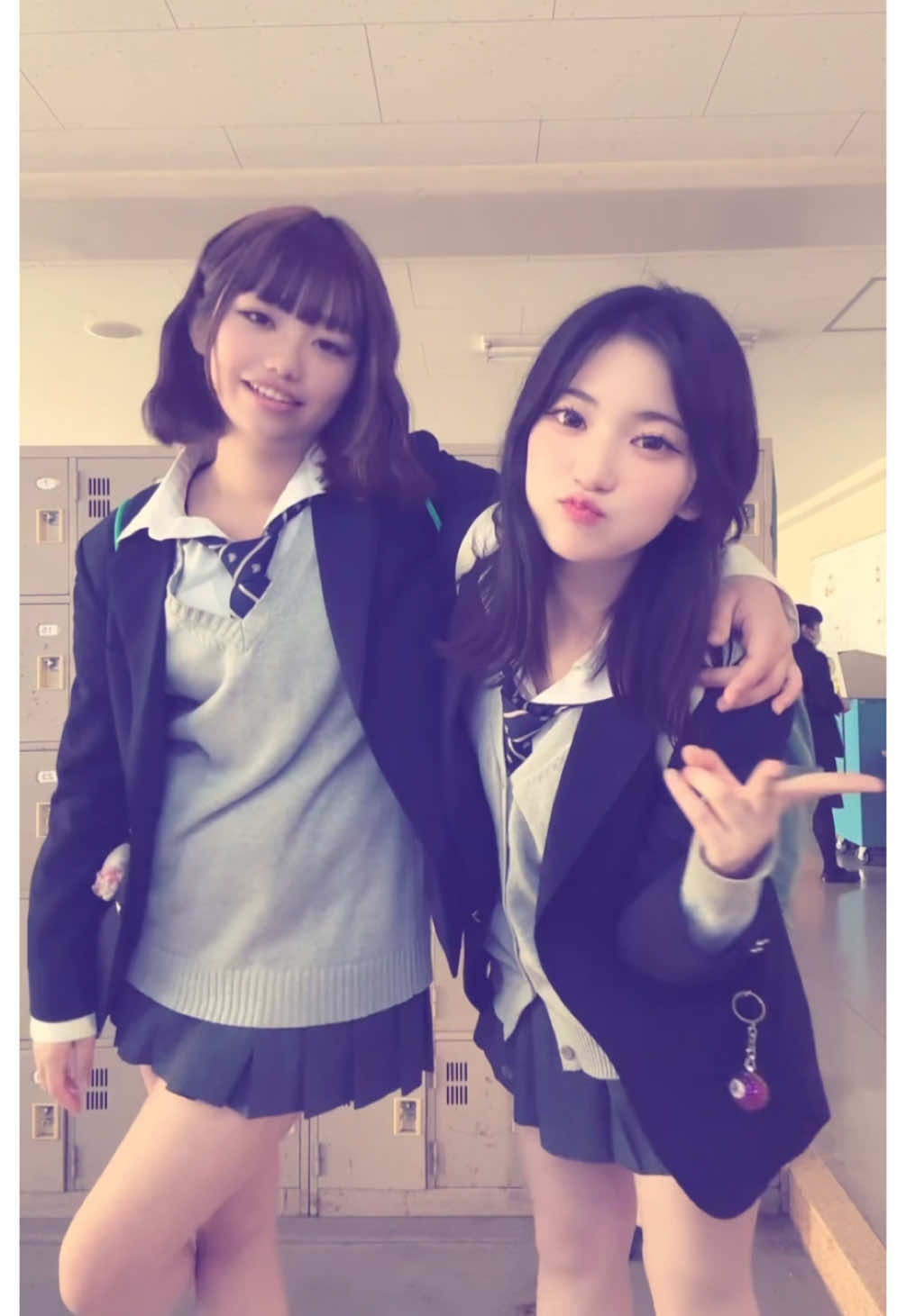 つーちゃんがお迎え来てくれたのー❣️❣️ #sjk #小西jk #退学jk #東京 #高校生 #08 #fypシ @あ 