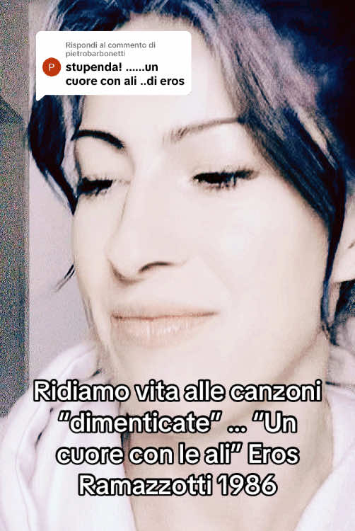 Risposta a @pietrobarbonetti ❤️🙏🏻 grazie #canzoniitaliane #song #perte #erosramazzotti #uncuoreconleali #1986 