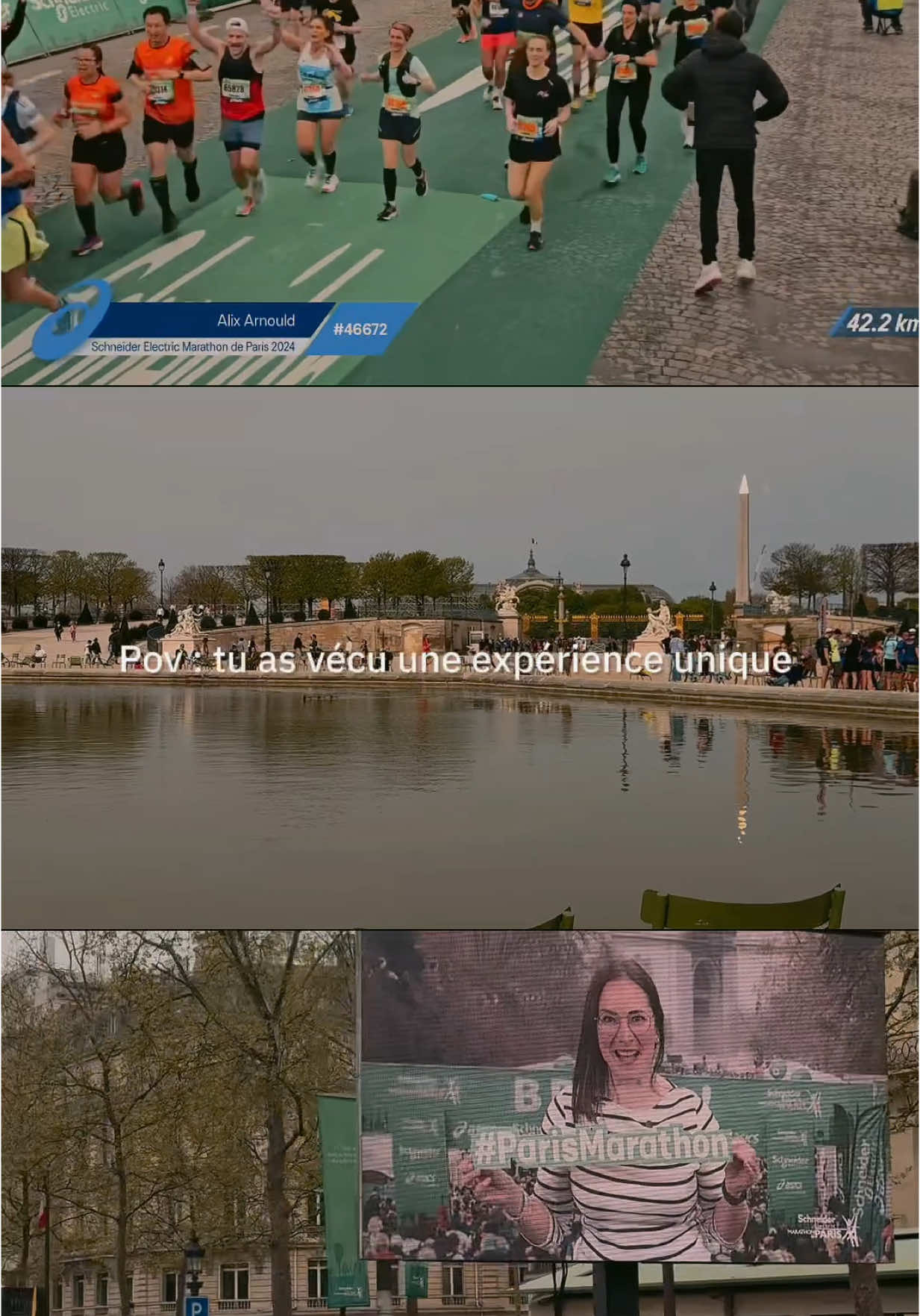 Meilleure expérience de vie 🫶  - #marathon #marathonparis #run #Running #girls #runtok #tiktok #fyp #viral