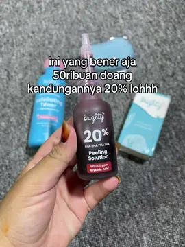 #peelingserum #brightypeeliing 