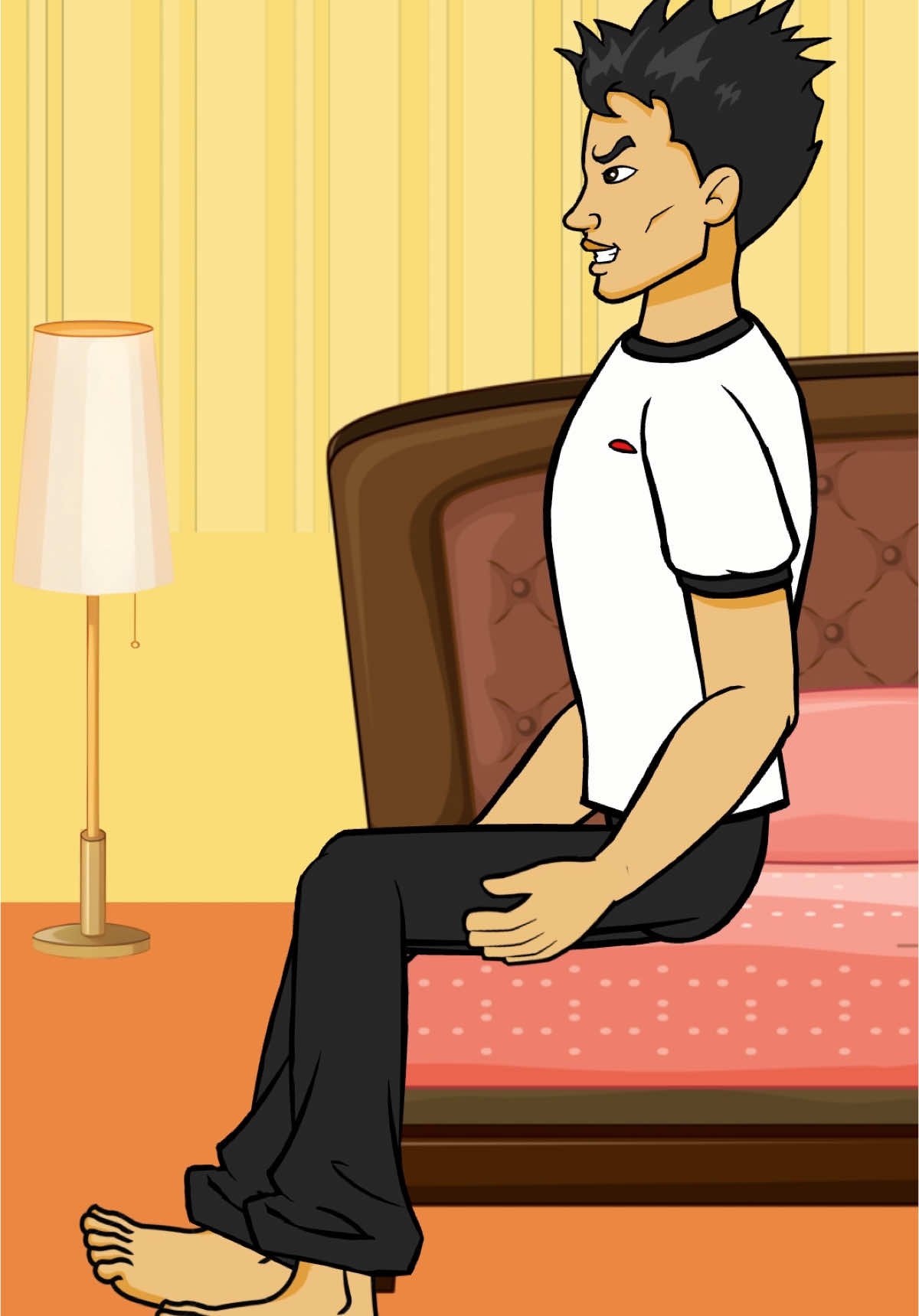 عركة بين الزوج والزوجة 😂