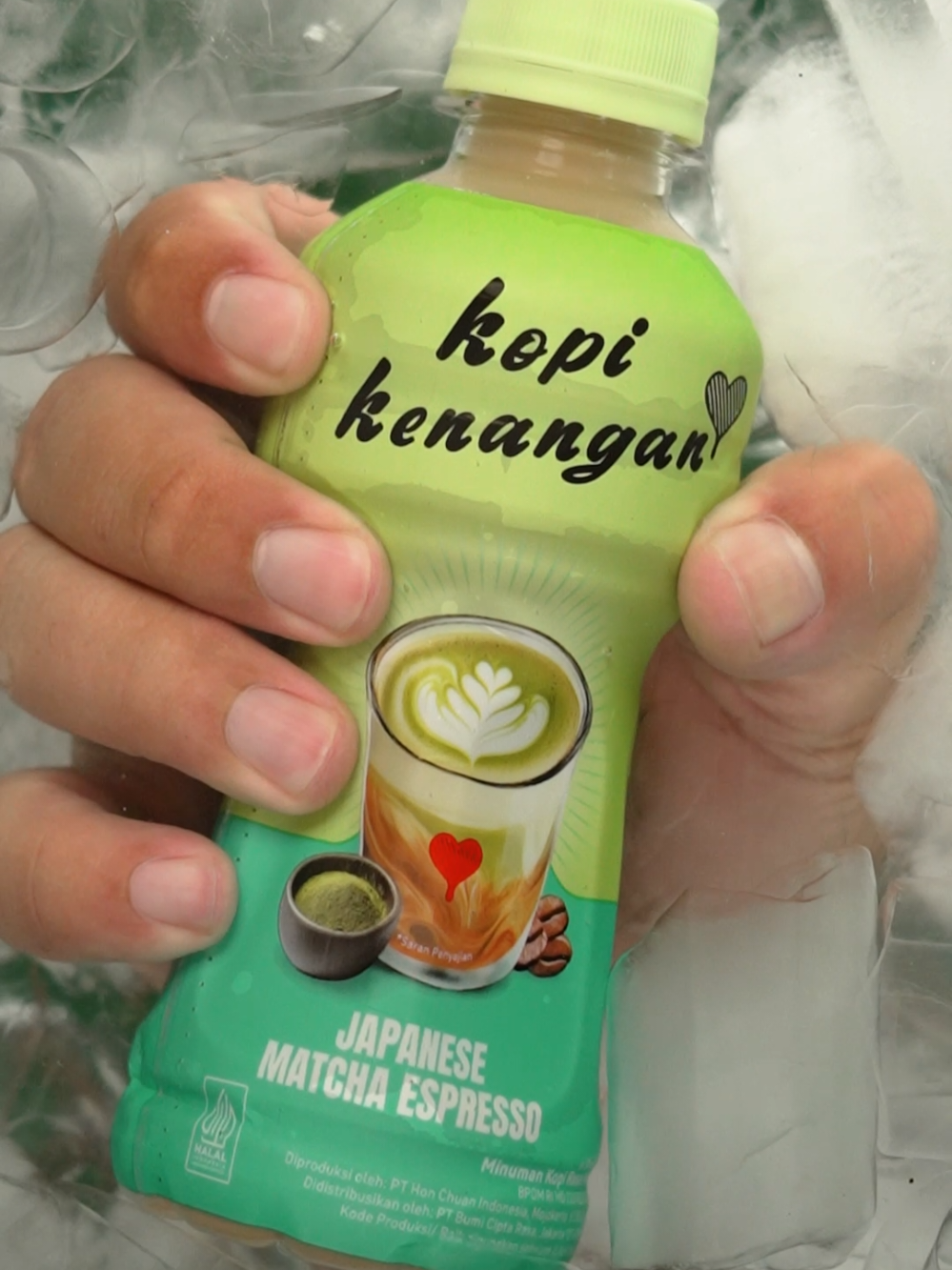Segerrrrnya kerasa sampe tenggorokan lo gak Ges? #KenanganBanyakRasa #JapaneseMatchaEspresso 