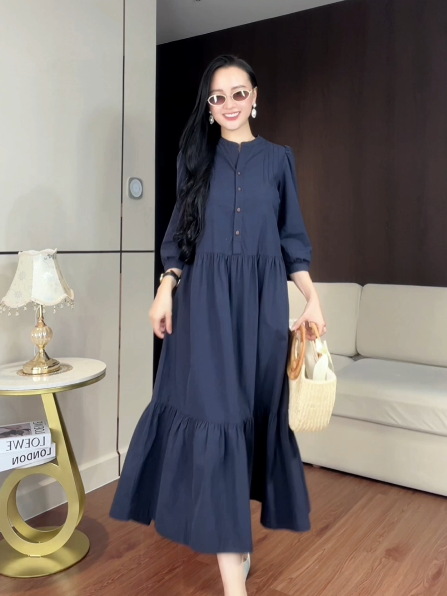 Mẫu đầm vừa về đã bốc hơi hơn 100 chiếc! Em này có gì mà hot dữ vậy?  #damsuong, #damlinen, #Swanlake, #thoitrangnu