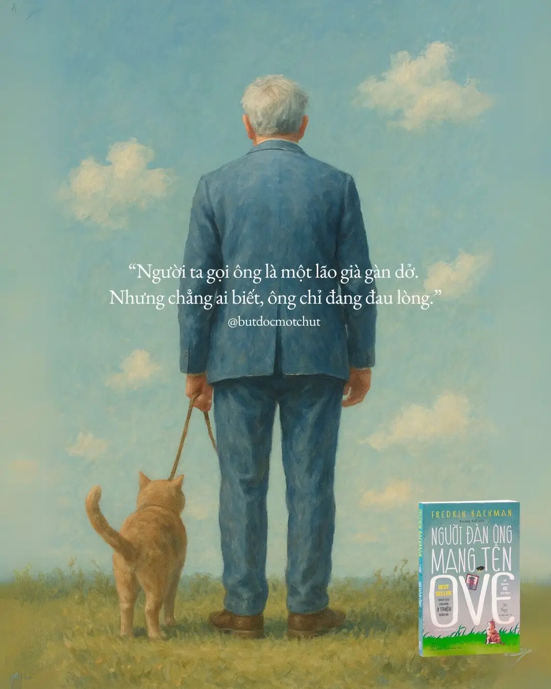 Bạn có bao giờ nhìn thấy một người hay cau có… mà tự hỏi, trong lòng họ đã trải qua điều gì? Ove là kiểu người như thế – lạnh lùng bên ngoài, tan vỡ bên trong. Và rồi, một ngày, cuộc sống lặng lẽ kéo đến trước cửa nhà ông bằng những tiếng cười trẻ nhỏ, những va chạm vô tình… Cuốn sách này không cố khiến bạn khóc, nhưng bạn sẽ rơi nước mắt – vì nhận ra rằng đôi khi, điều ta cần nhất chỉ là có ai đó bước vào đời mình và ở lại. #butdocmotchut #fyp #xuhuong #sách #nguoidanongmangtenove 