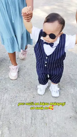 lakas makapogi naman ng outfitan mo anak🥰 #babyoutfit #lakasmakapogi #lakasmakapogioutfit #babyboss #babybossoutfit #fyppppppppppppppppppppppp #trendingvideo 