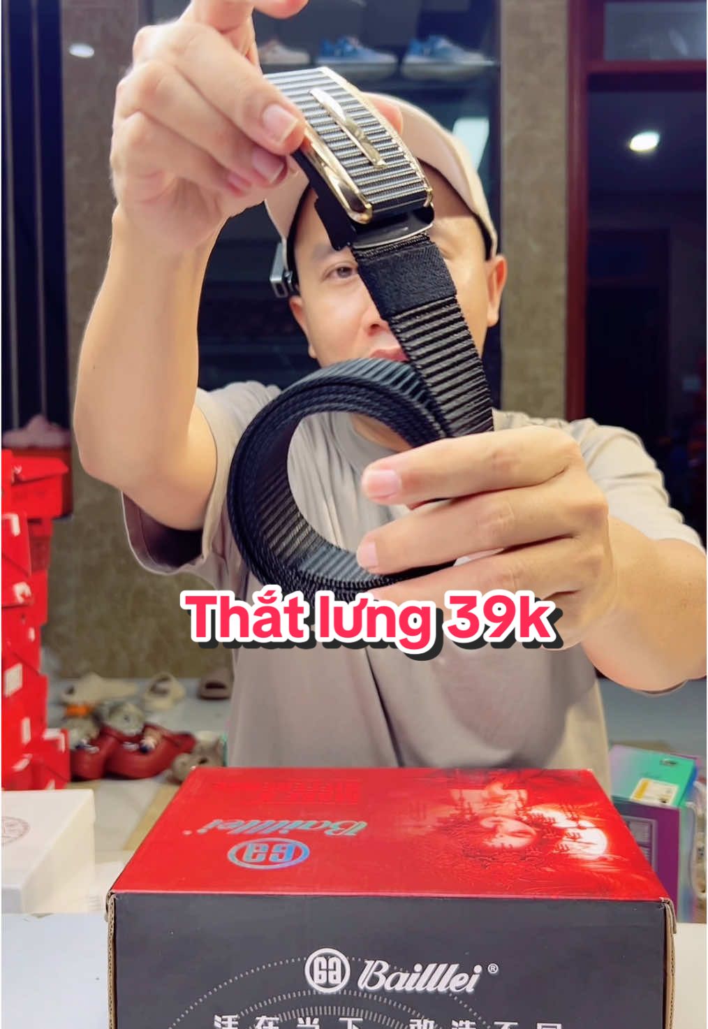 Thắt lưng vải dù mềm, khoá hợp kim #manhgiay #manhbangiay #thatlungnam 