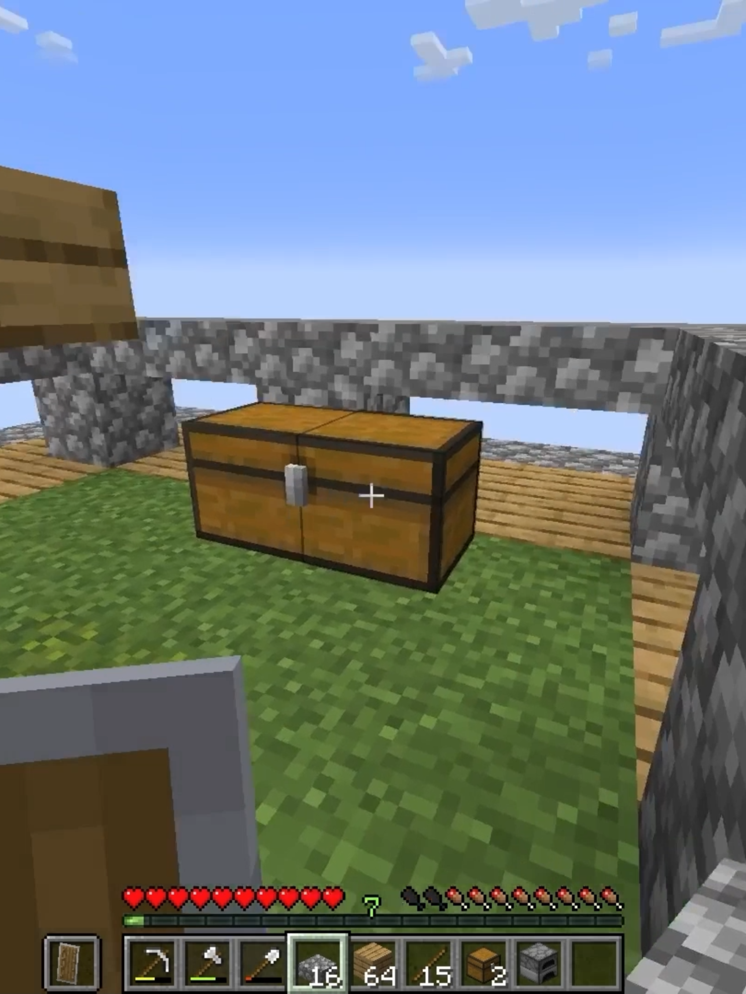 nakalimutan ko lagyan ng torch ayun tuloy #Minecraft #gaming #fyp