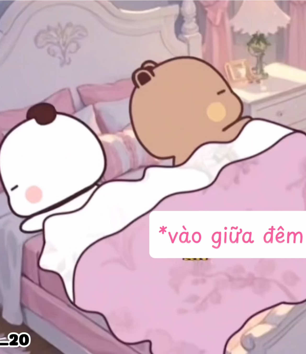 Dudu ko thể ngủ thiếu Bubu được #bubududu #bubu #panda #fyb #xh #fyb 