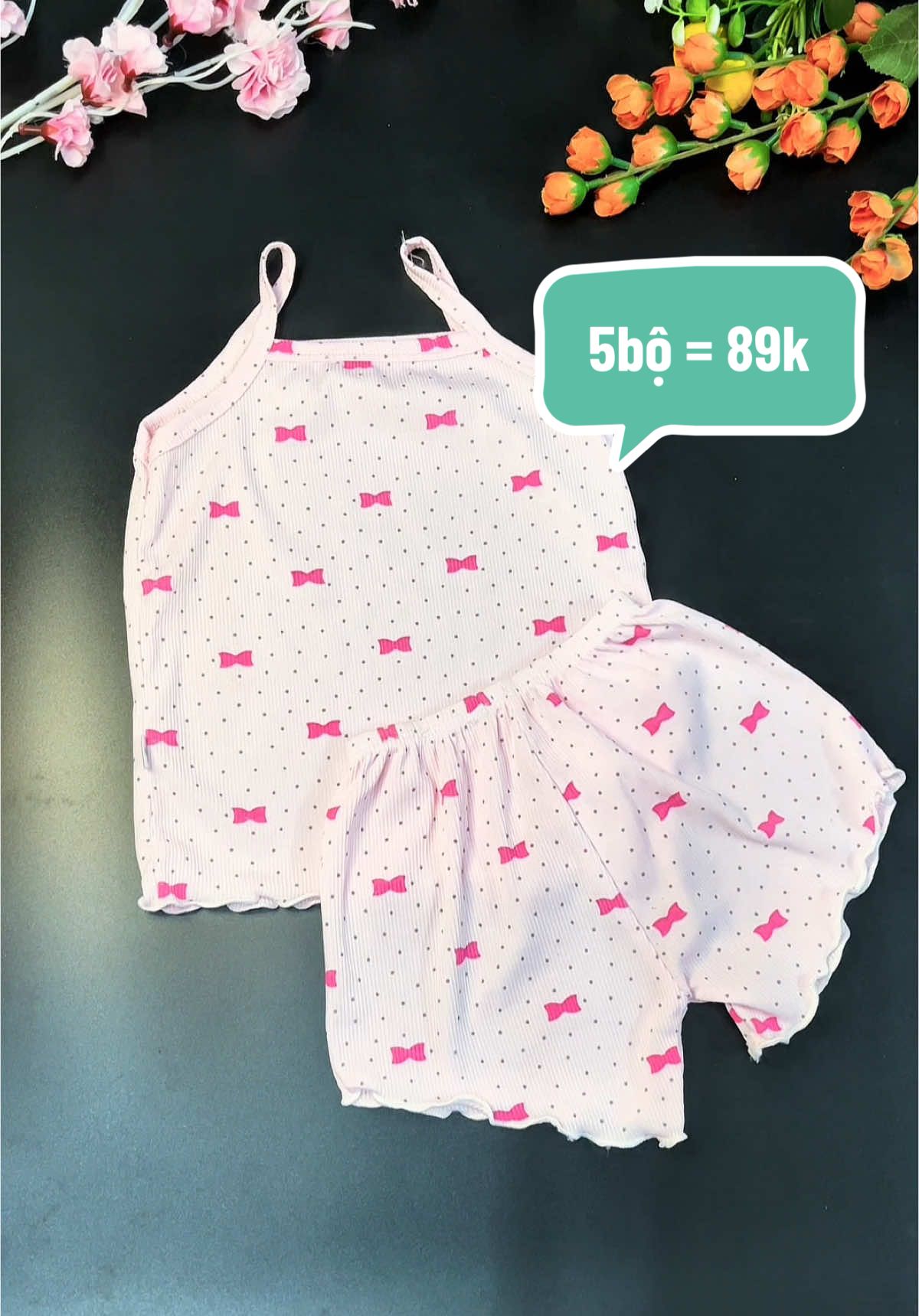 89k Combo 05 bộ quần áo hai dây#thoitrangtreem #quanaotreem #bococtaychobe #bohechobe #xuhuongtiktok #mevabe #viralvideo #bomuahechobe #tiktok #botamlanhchobe #bohaidaybegai 