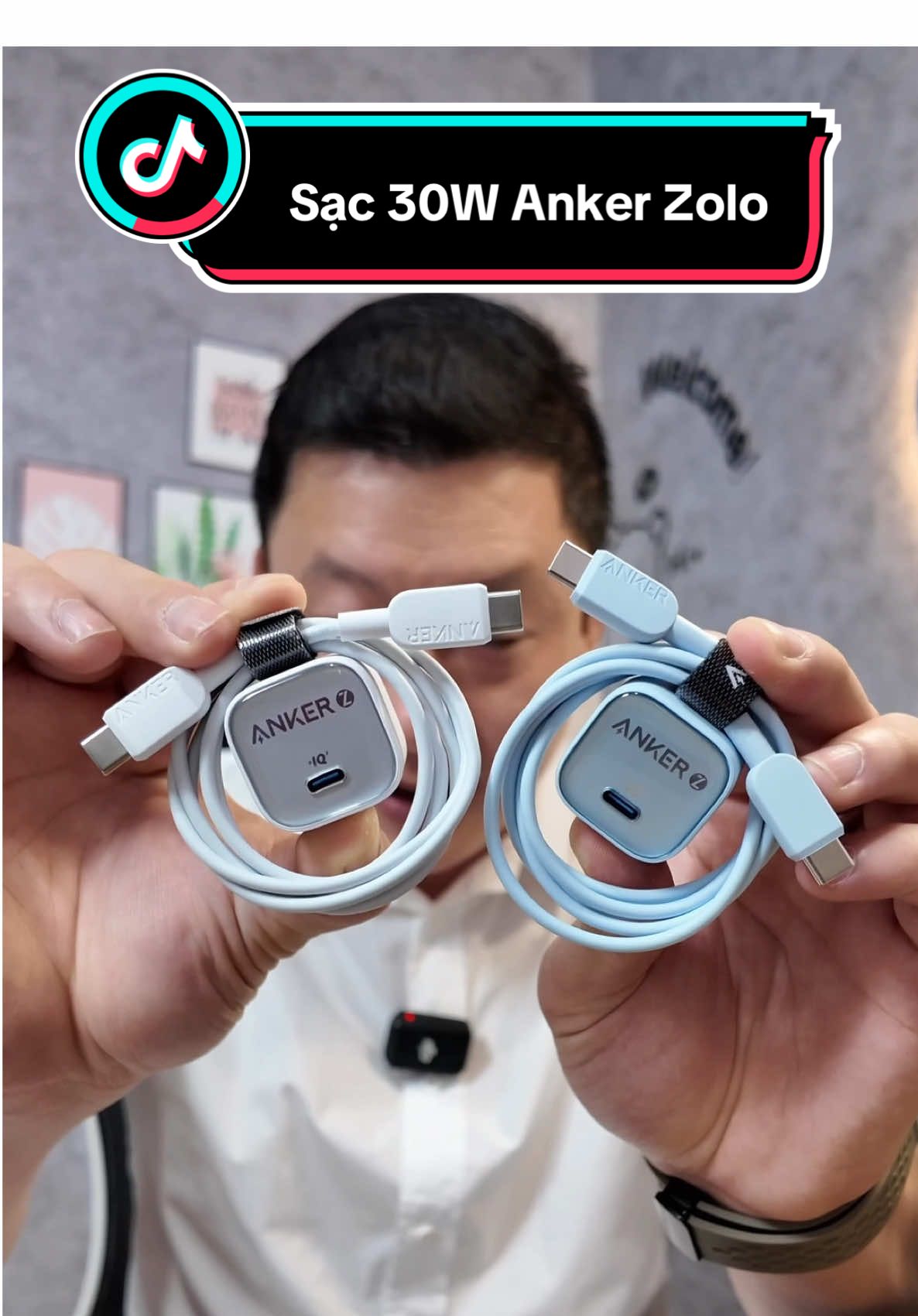 Combo sạc Anker cho anh chị em iFan #saciphone #bosacnhanh30w #Ankerzolo #cusacnhanh #reviewcotam 