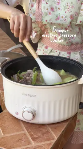 Sobrang sulit ng pressure cooker na ‘to! Maliban sa napakamura, napakarami pang pwedeng pag gamitan. Napakabilis pa magpalambot ng karne at napakaganda ng design. Hindi nakakahiyang irecommend ng paulit ulit 🥰 #fyp #dreepor #pressurecooker #cooking #cookware #kitchenware #sulitfyp #cooktok #electriccooker #electricpressurecooker 