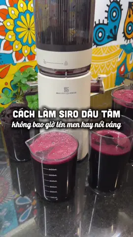 Trả lời @Nhà Mi Đây Làm siro dâu tằm để uống cả năm không lo lên men, nổi váng #dailyvlog #dailylife #chinoitro #cookingtimevlog #vlogs #sirodautam 